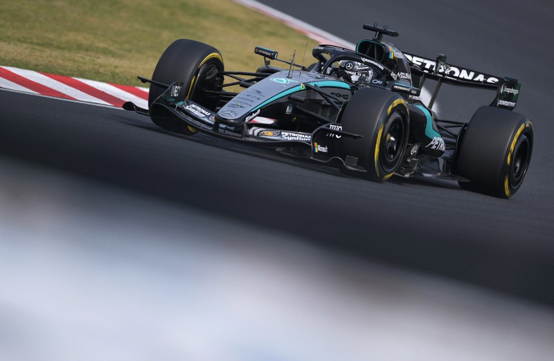 F1日本GP メルセデスのキミ・アントネッリが制す [写真特集1/22