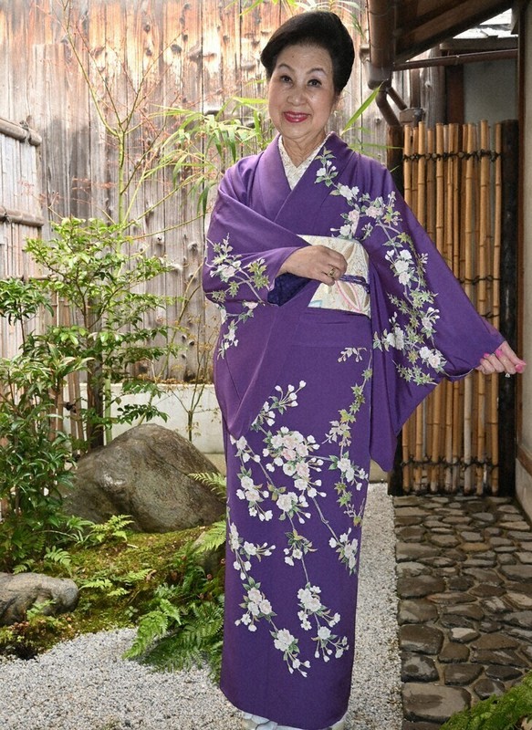 着物に咲く、桜守の遺志 故・佐野藤右衛門さん、デザイン監修 制作依頼