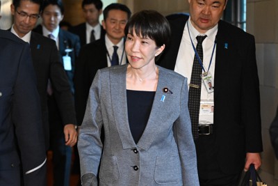 衆院予算委員会に臨む高市早苗首相＝国会内で2026年3月30日午前8時53分、平田明浩撮影