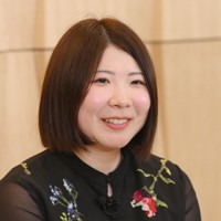 座談会で質問に答える西山朋佳白玲＝東京都渋谷区で2026年3月3日、内藤絵美撮影