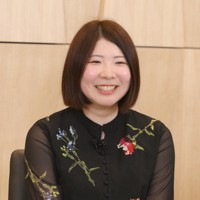 座談会で質問に答える西山朋佳白玲＝東京都渋谷区で2026年3月3日、内藤絵美撮影