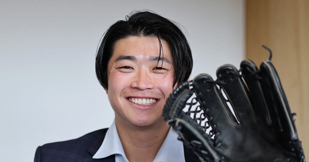 もっと社会人野球:「プロ野球選手になります」　笹川さんが現役復帰で海を渡る思い