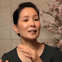 パラスポーツの普及に尽力するマセソン美季さん＝東京都港区で2019年10月4日、梅村直承撮影