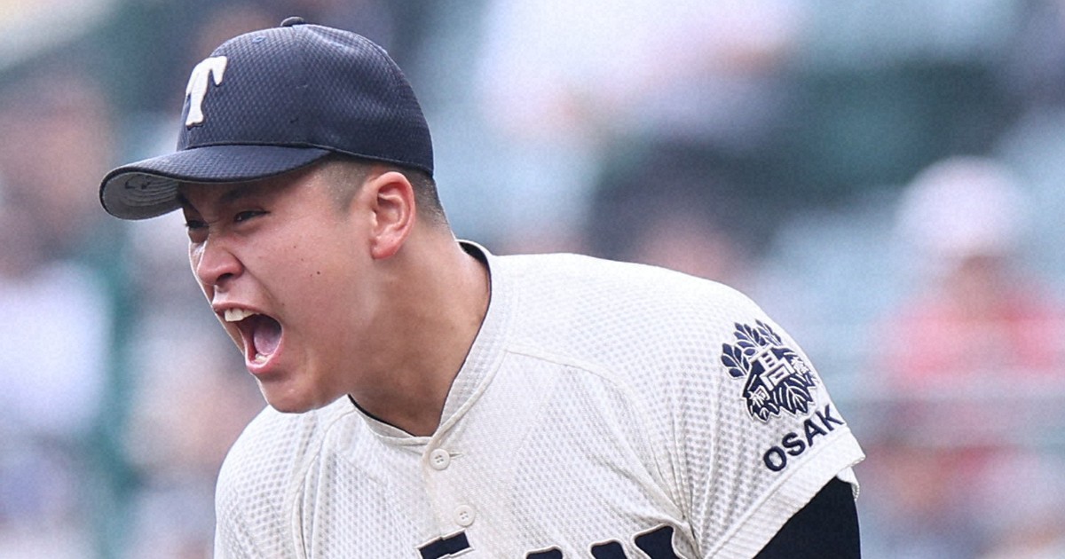 優勝の大阪桐蔭・川本、15奪三振に「100点です」　センバツ