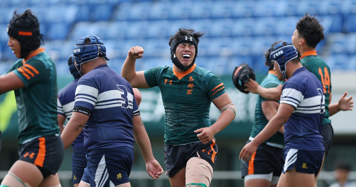 東福岡最多7度目V、一進一退の攻防制す　全国高校選抜ラグビー