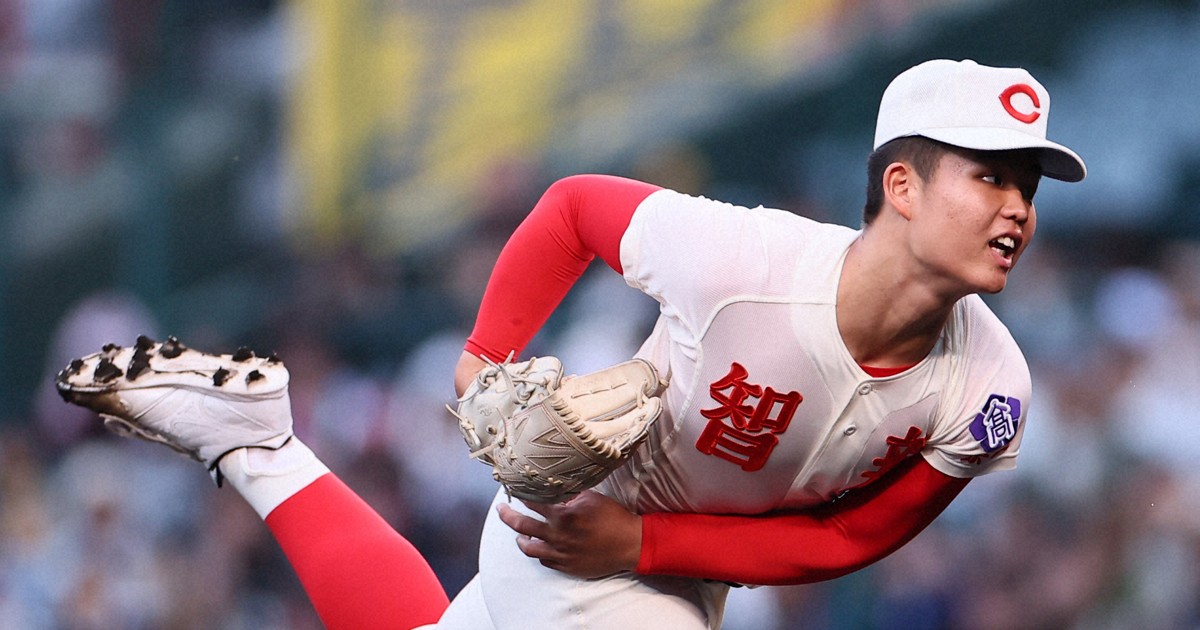 智弁学園・杉本投手が降板　投球数制限まであと3球　センバツ