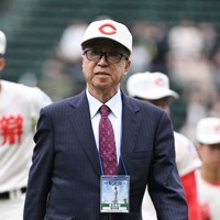【大阪桐蔭－智弁学園】智弁学園の井元康勝部長＝阪神甲子園球場で2026年3月31日、西夏生撮影