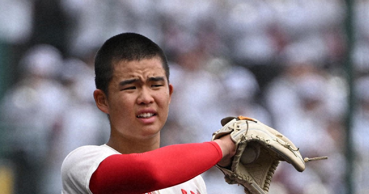 智弁学園・杉本、熱投実らず「球数制限は意識せず」　センバツ