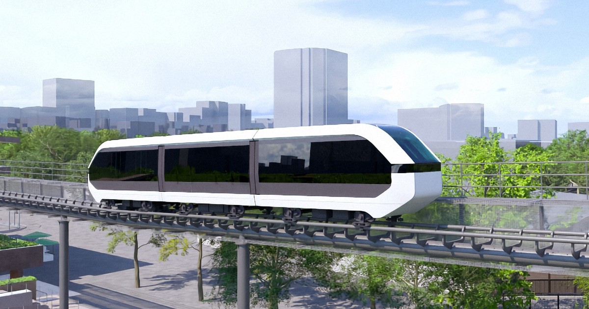 Tokyo gov't unveils design for energy-saving ride replacing Ueno zoo monorail