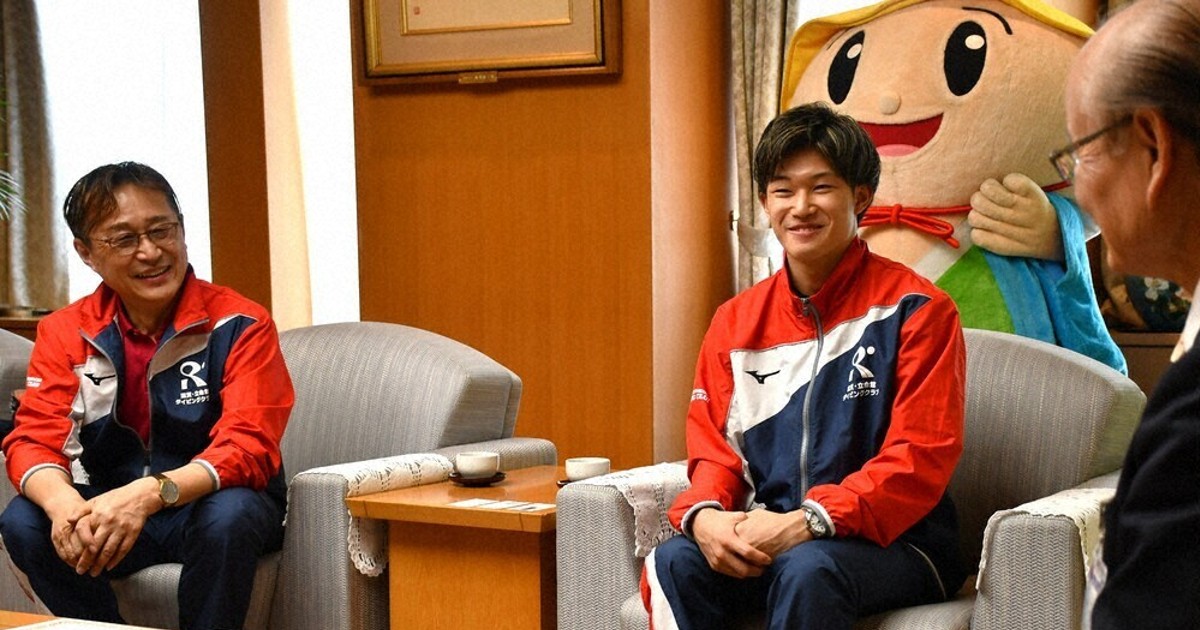 玉井選手にスポーツ大賞　パリ五輪の高飛び込みで銀　滋賀・草津