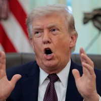 トランプ米大統領＝ホワイトハウスで2026年3月31日、ロイター