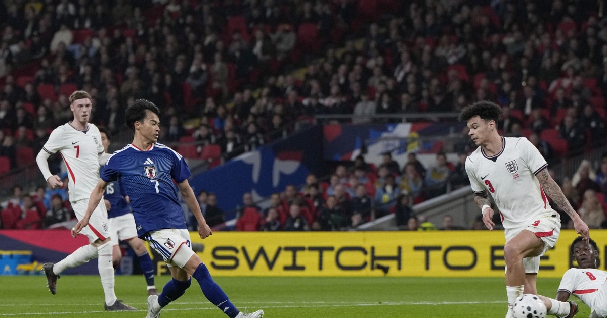 Football: Japan beat England for 1st time with Mitoma winner at Wembley