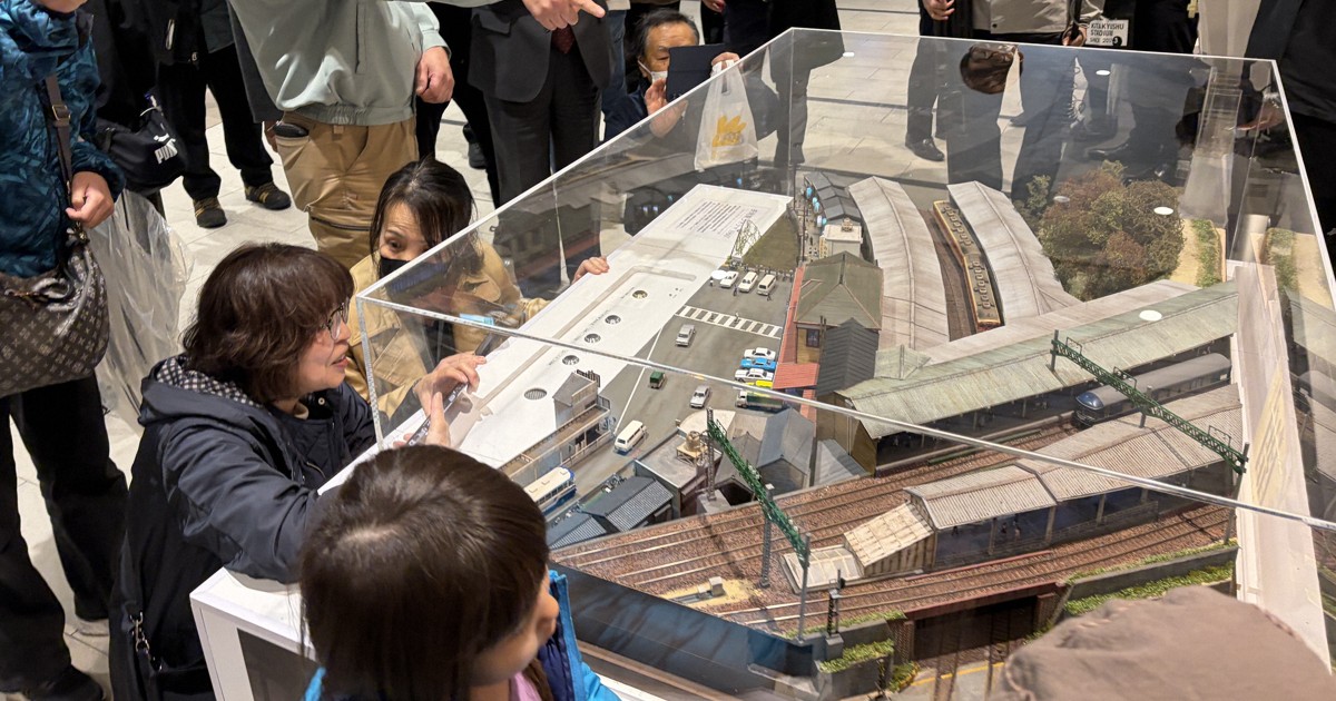 通勤通学　乗換駅ミニジオラマ 📣CityscapeStudio×smallworlds シティスケープ・ジオラマ展 7/15まで