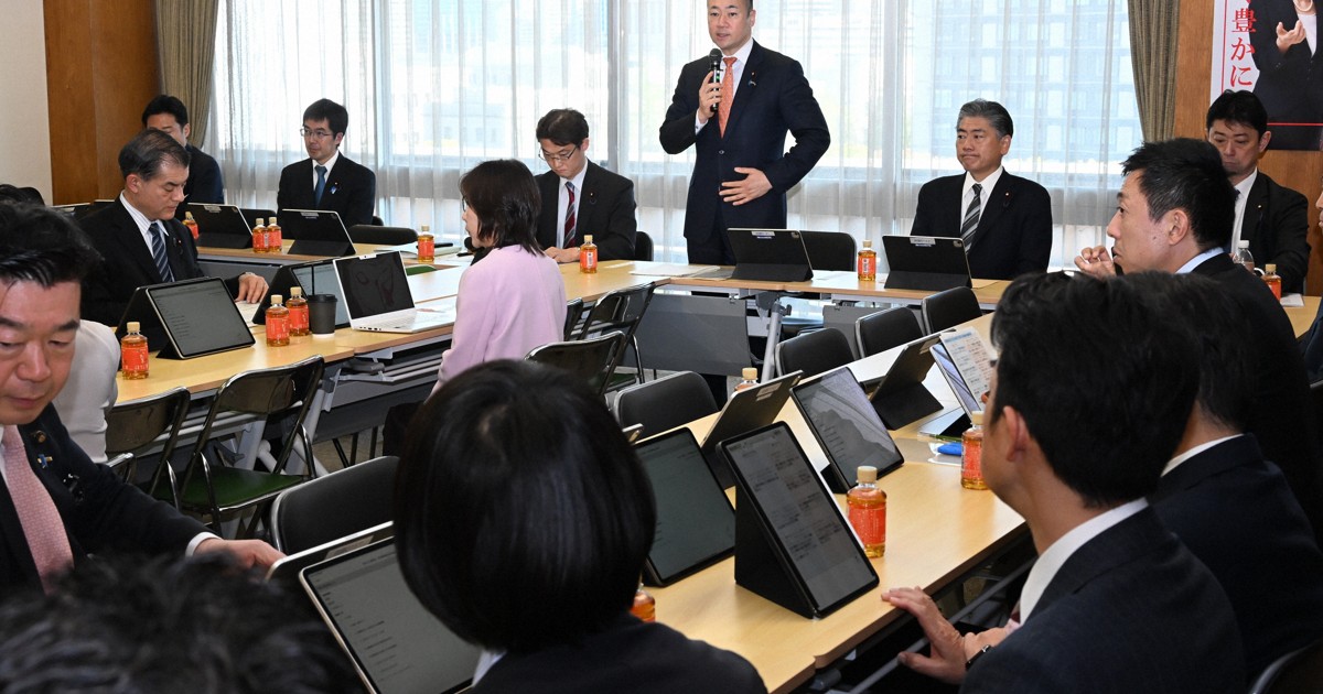 怒号飛ぶ「修羅場」　再審制度見直し、法務省案に自民会議で異論