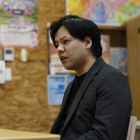 兄の山本寛大さんが亡くなった当時を振り返る航平さん＝福岡市東区で2026年3月9日午後3時39分、川畑岳志撮影
