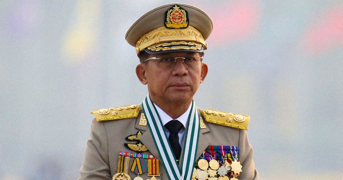 ミャンマー：ミャンマー 新大統領に前国軍司令官 ミンアウンフライン氏