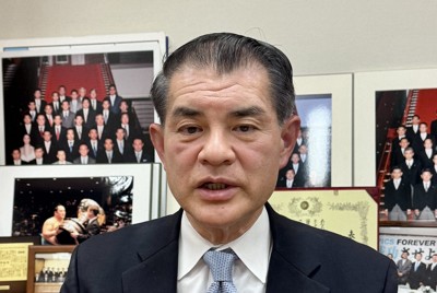 柴山昌彦さん＝国会内で2026年3月23日午後5時53分、隈元浩彦撮影