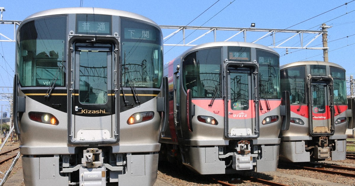 次郎 最初で最後227系そろい踏み きざし、レッドウィング、うらら [写真特集