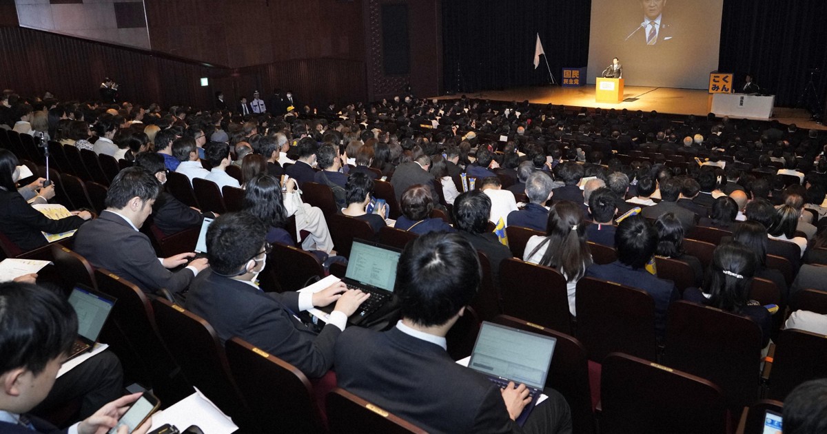 国民民主、地方議員700人に倍増目標　玉木氏「地方に根張る」