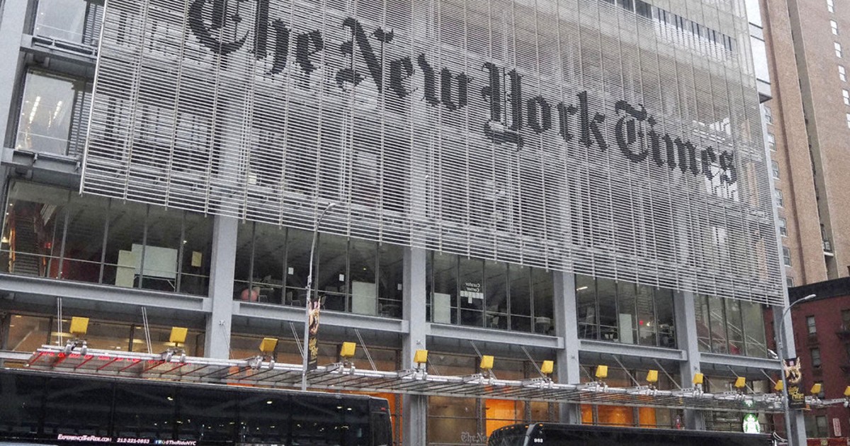 NYタイムズ、見出しに誤り　「興味深い」トランプ氏がやゆ