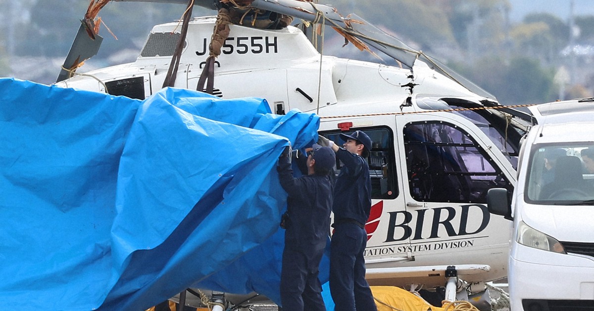 頼みは防災ヘリ　搬送までの時間は倍　事故1年　長崎・対馬