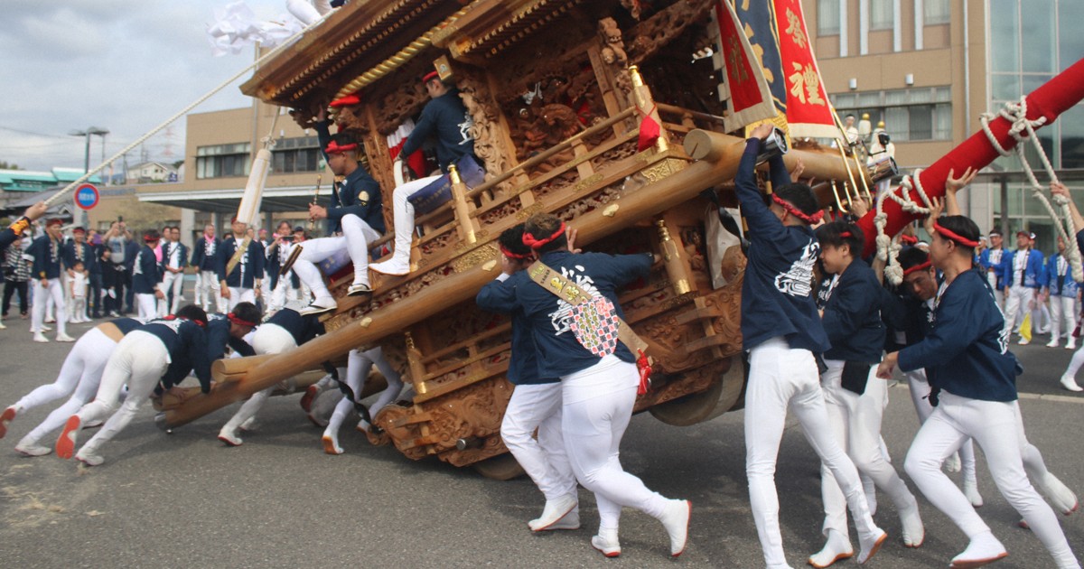 河内長野のだんじりが「里帰り」　製作130年の節目に　和歌山