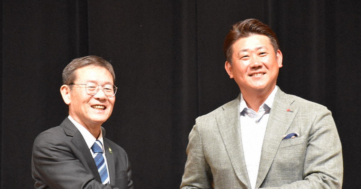 怪物”松阪PRへ登板 市大使に松坂大輔さん 「レジェンド」ご縁 ／三重