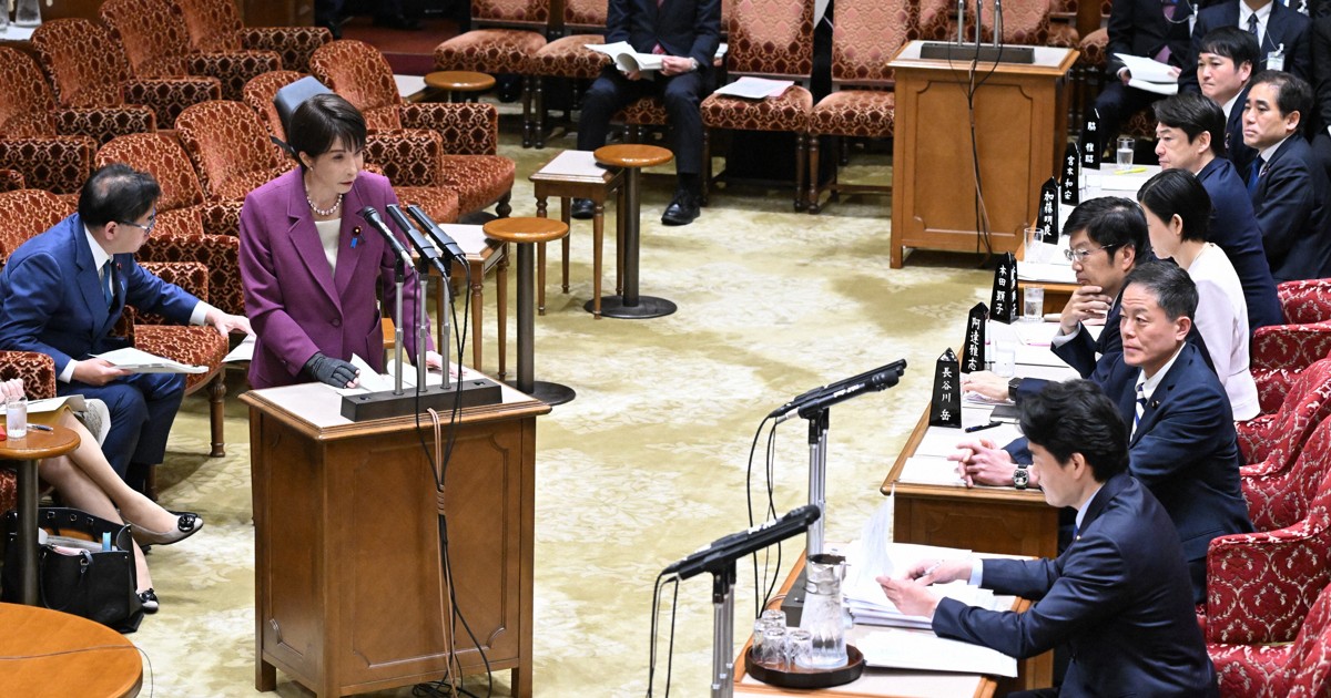 高市首相、イランと「トップレベルの会談含め方法追求」