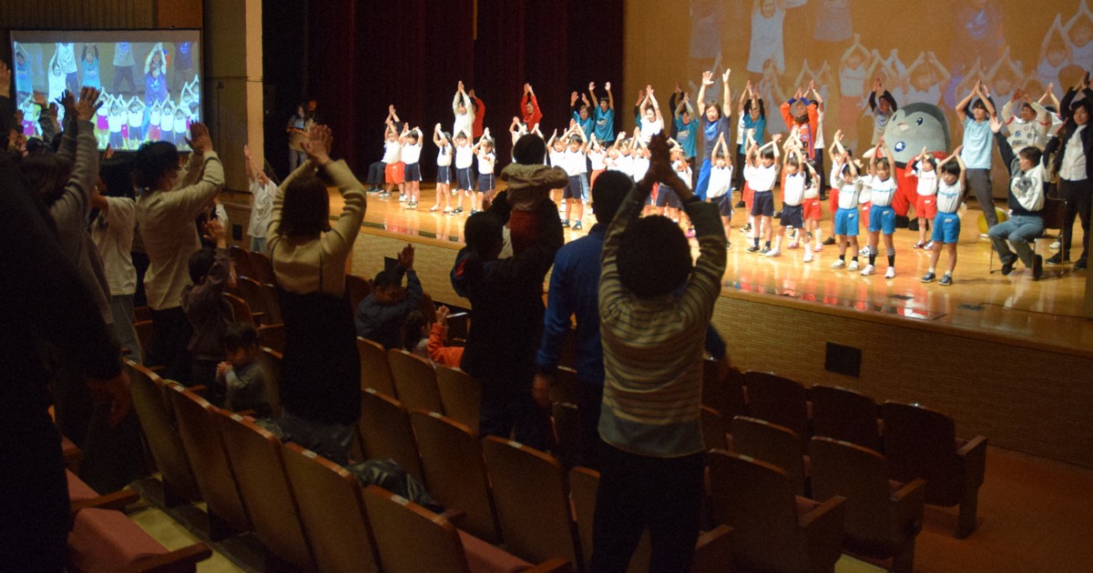 田中理恵さん、佐藤弘道さん担当　「カイロスロケット体操」誕生