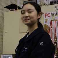 勝岡英玲奈さん＝広島市東区で2026年3月18日午後4時47分、井村陸撮影