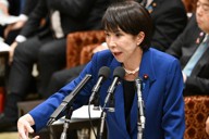 衆院予算委員会で立憲民主党・岡田克也氏の質問に答弁する高市早苗首相＝国会内で2025年11月7日午後2時20分、平田明浩撮影
