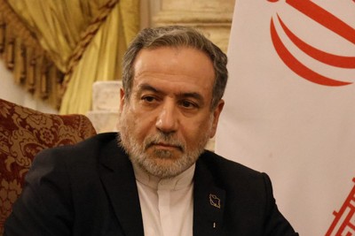 イランのアラグチ外相＝カイロで2025年9月9日午後3時57分、金子淳撮影