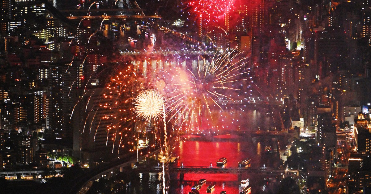 隅田川花火大会、今年は7月25日開催　夏の風物詩、49回目