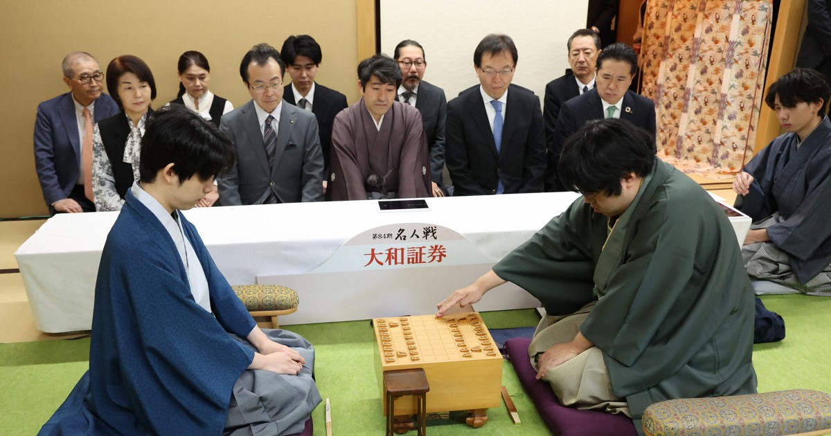 名人戦おやつ　藤井名人はきんつば、糸谷八段はなし