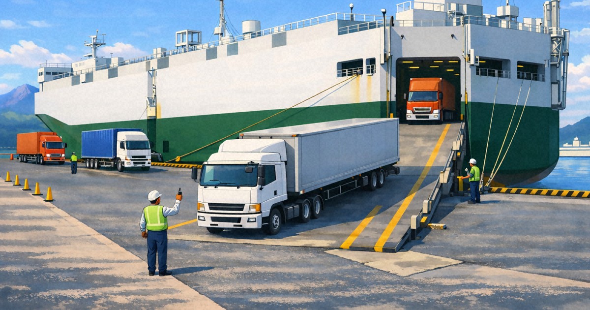 北九州港にRORO船専用ターミナル整備へ　物流拠点化に追い風