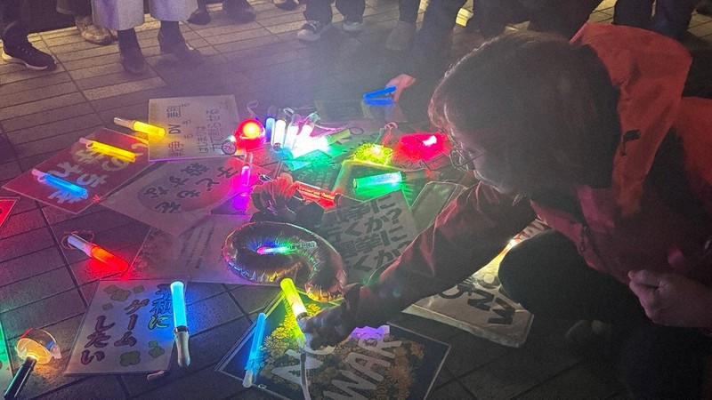 「戦争とかムリ」　若者の姿目立った反戦集会　神奈川・藤沢