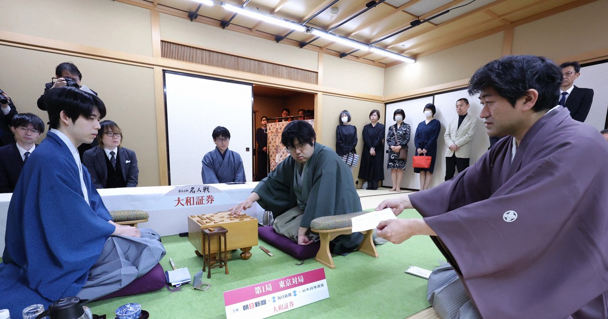 名人戦第1局指し手42手まで　糸谷哲郎八段vs藤井聡太名人