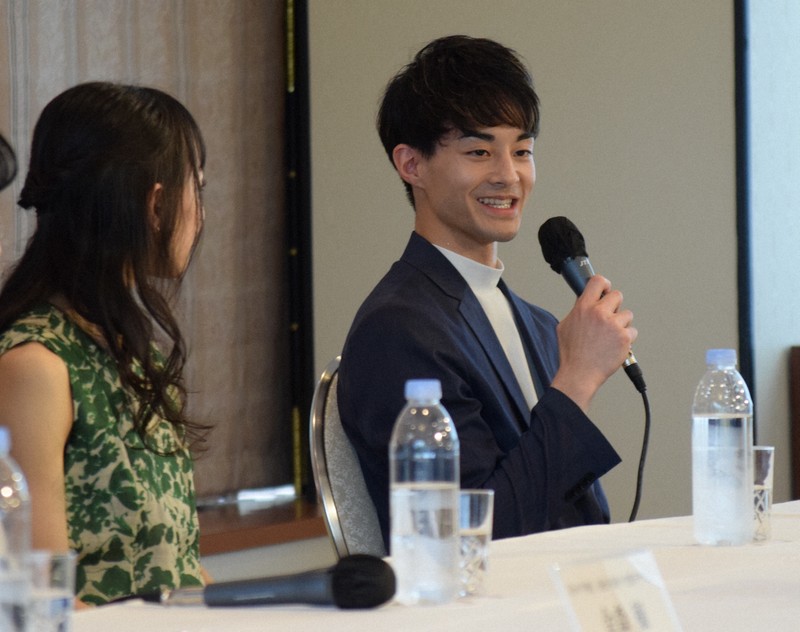 5月の東京公演でかぐや姫の相手役となる道児を演じる東京バレエ団ファーストソリストの大塚卓さん＝東京都台東区で2026年4月9日、川島一輝撮影