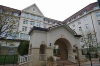 Takarazuka Hotel, which will mark the 100th anniversary of its founding in May 2026, is seen in Takarazuka, Hyogo Prefecture, on Feb. 25, 2026. (Mainichi/Satoko Suizu) 