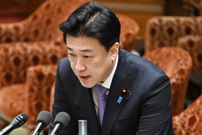 衆院内閣委員会の国家情報会議設置法案に関する質疑で中道改革連合・長妻昭氏の質問に答弁する木原稔官房長官＝国会内で2026年4月10日午前10時37分、平田明浩撮影