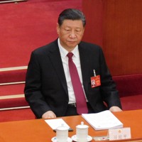 中国共産党の習近平総書記（国家主席）＝北京市の人民大会堂で2024年3月5日、岡崎英遠撮影