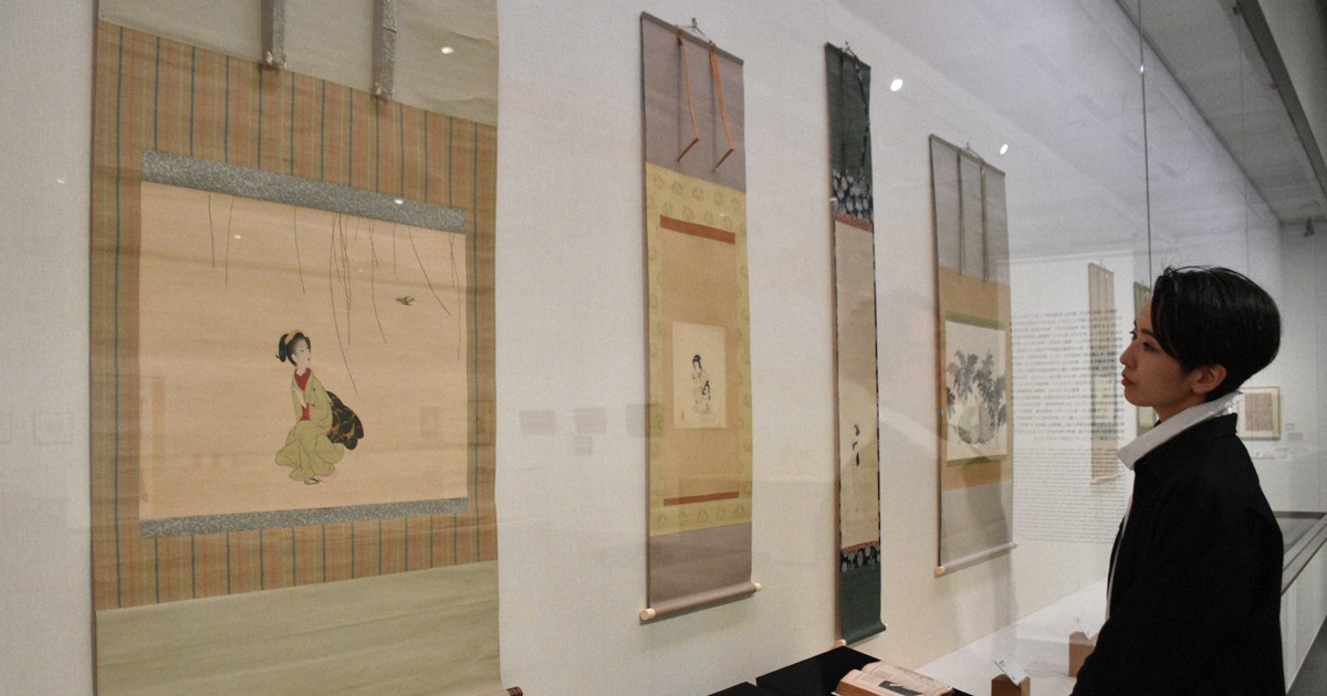 千葉市美術館で小村雪岱展　11日から　泉鏡花作品の装丁も