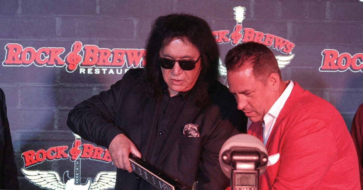 Gene Simmons of Kiss visits Detroit Rock City to open new restaurant location