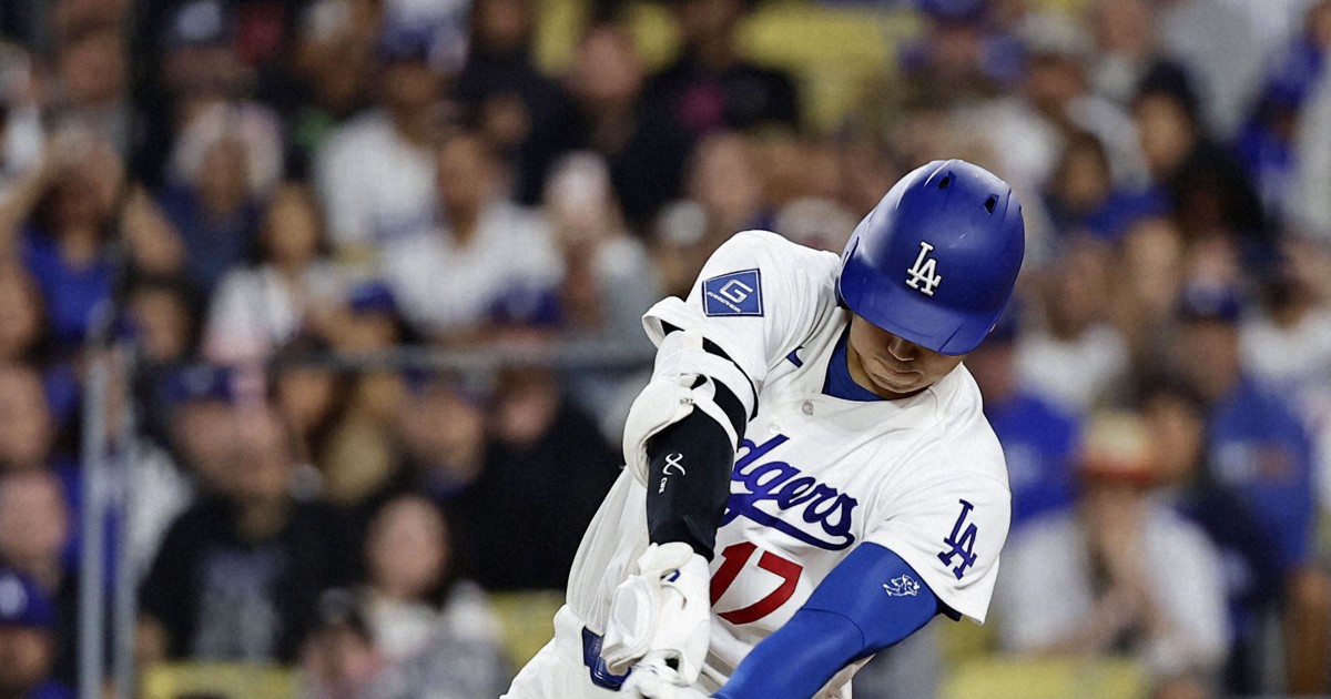 大谷、44試合連続出塁　イチローさん超えの日本勢最長記録樹立