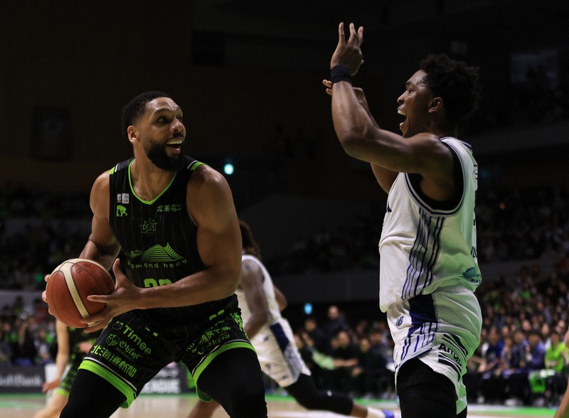 レバンガ北海道が1点差で敗れ、長崎ヴェルカがCS進出 Bリーグ [写真