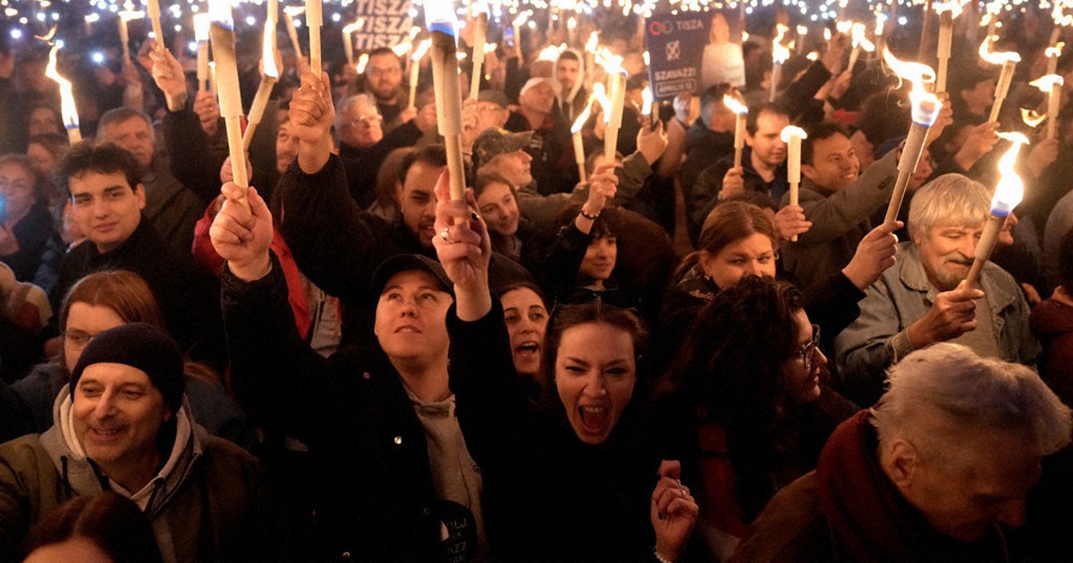 Hungarian election rivals Orban and Magyar make final push for votes on eve of poll