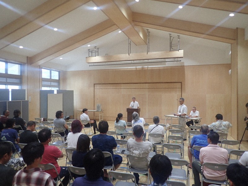 小笠原村に核ごみ文献調査　村長説明に住民らから不安や戸惑い