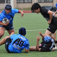 練習に励む上武大の選手たち＝群馬県伊勢崎市で2026年4月4日午前10時56分、福田智沙撮影
