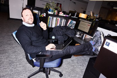 ニック・リヒテンバーグ記者（Photo: Amy Lombard /WSJ）