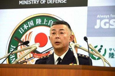 陸自トップ「不適切ではない」　自民党大会での隊員国歌歌唱に